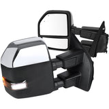 Coolstuffguru Compatible with Ford F250 Super Duty Power Heat BSM Temp Sensor Tow Mirrors+Smoke LED Signal