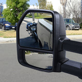 Coolstuffguru Black Towing Mirror Smoke LED Signal Power Heated Compatible with 1999-2016 Ford F250 Super Duty