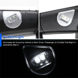 Coolstuffguru Compatible with Dodge Ram 1500 2500 3500 Black Power Heated Side Mirrors+LED Signal Puddle Light