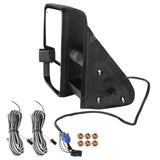 Coolstuffguru Compatible with Chevy Silverado GMC Sierra Facelift Power Heat Extend Towing Mirrors+LED Signal