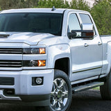 Coolstuffguru Compatible with Chevy Silverado GMC Sierra Pickup POWER+HEAT Extend Tow Mirrors w/ LED Signal+Clearance