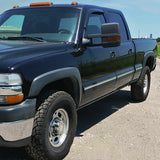 Coolstuffguru Compatible with Chevy Silverado GMC Sierra Yukon Facelift Power Heat Extended Towing Mirrors w/LED Signal