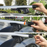 Coolstuffguru 53" Auto Suv Car Roof Top Cross Bars Luggage Cargo Rack Pair