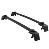 Coolstuffguru Compatible with Jeep Compass Black Aluminum Luggage Cargo Carrier Roof Rack Cross Bars