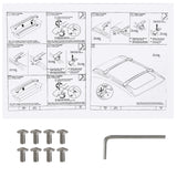 Coolstuffguru Compatible with Subaru Forester Car Roof Top Crossbars Cross Bars Cargo Rack Luggage Carrier