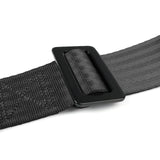 Coolstuffguru Pair of Black Seat Belt Harnesses, 2" Inch Wide, Seat Belt Buckle Connection