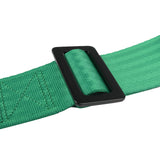 Coolstuffguru 2PC Universal 4 Point Green 2" Nylon Strap Safety Harness Racing Seat Belts