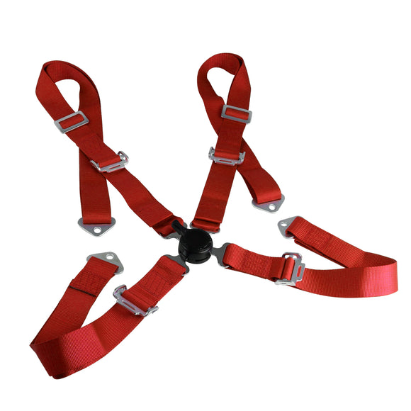 Coolstuffguru Red Seat Belt Harnesses, 2