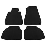 Coolstuffguru Compatible with BMW E90 3-Series Replacement Black Car Floor Mats Carpet Front + Rear 4PC Kit