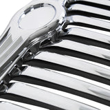 Coolstuffguru Compatible with Chrysler 300 300C Chrome Vertical Front Grill Grille