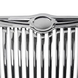 Coolstuffguru Compatible with Chrysler 300 300C Chrome Vertical Front Grill Grille