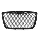 Coolstuffguru Compatible with Chrysler 300 300C C, Black Mesh Front Grille Grille High Grade Abs Plastic