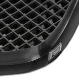 Coolstuffguru Compatible with Chrysler 300 300C Black ABS Luxury Mesh Style Front Bumper Hood Grille