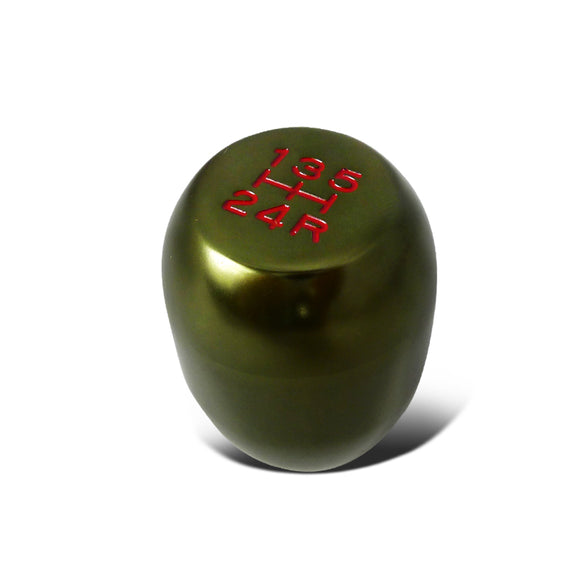 Coolstuffguru Compatible with Honda Acura T-R Style Manual Trans. 5-Speed Gunmetal Shift Gear Knob