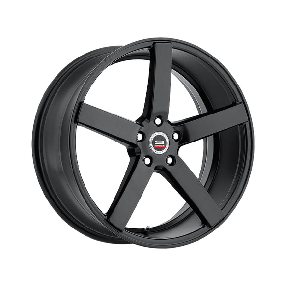 1 X Spec-1 SP-36 Matte Black 20X9.5 Blank 73.1 Hub 42 Offset Black Wheel Rim