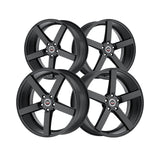 1 X Spec-1 SP-36 Matte Black 20X8.5 Blank 73.1 Hub 32 Offset Black Wheel Rim