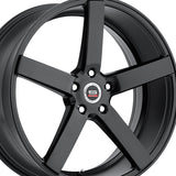 1 X Spec-1 SP-36 Matte Black 20X8.5 Blank 73.1 Hub 32 Offset Black Wheel Rim