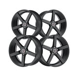 1 X Spec-1 SP-36 Gloss Black 20X9.5 Blank 73.1 Hub 42 Offset Black Wheel Rim