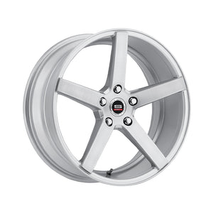 1 X Spec-1 SP-36 Silver & Brushed 20X8.5 Blank 73.1 Hub 32 Offset Silver Wheel Rim