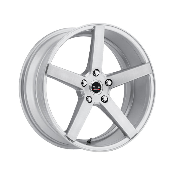 1 X Spec-1 SP-36 Silver & Brushed 20X8.5 Blank 73.1 Hub 32 Offset Silver Wheel Rim