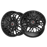 1 X Spec-1 SP-53 Gloss Black 18X8 4x100/4x114.3 73.1 Hub 38 Offset Black Wheel Rim