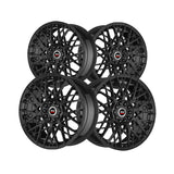 1 X Spec-1 SP-53 Gloss Black 18X8 4x100/4x114.3 73.1 Hub 38 Offset Black Wheel Rim