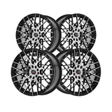 1 X Spec-1 SP-53 Gloss Black & Machined 18X8 4x100/4x114.3 73.1 Hub 38 Offset Black Wheel Rim