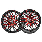 1 X Spec-1 SP-53 Gloss Black & Red Machined 20X8.5 5x112/5x114.3 73.1 Hub 38 Offset Black, Red Wheel Rim