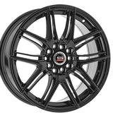 1 X Spec-1 SP-56 Gloss Black 18X8 4x100/4x114.3 73.1 Hub 38 Offset Black Wheel Rim