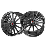 1 X Spec-1 SP-69 Gloss Black 18X8 4x100/4x114.3 73.1 Hub 38 Offset Black Wheel Rim