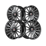 1 X Spec-1 SP-69 Gloss Black & Milled 17X7.5 5x110/5x114.3 73.1 Hub 42 Offset Black Wheel Rim