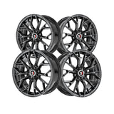 1 X Spec-1 SP-76 Gloss Black 15X6.5 4x100/4x114.3 73.1 Hub 20 Offset Black Wheel Rim