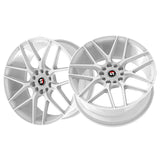 1 X Spec-1 SP-78 All White 18X8 5x114.3/5x120 73.1 Hub 35 Offset White Wheel Rim
