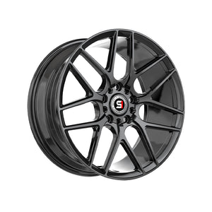 1 X Spec-1 SP-78 Gloss Black 18X8 4x100/4x114.3 73.1 Hub 35 Offset Black Wheel Rim