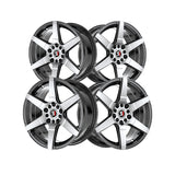 1 X Spec-1 SPT-34 Gloss Black & Machined 16X7 5x100/5x114.3 73.1 Hub 30 Offset Black Wheel Rim