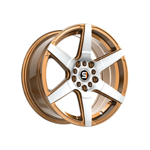 1 X Spec-1 SPT-34 Gold & Machined 16X7 5x100/5x114.3 73.1 Hub 30 Offset Gold Wheel Rim