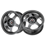 1 X Spec-1 SPT-36 Gloss Black & Milled 16X7 4x100/4x114.3 73.1 Hub 30 Offset Black Wheel Rim