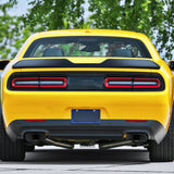 Coolstuffguru Compatible with Dodge Challenger Demon Style Primer Black Rear Wing Trunk Spoiler