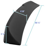 Coolstuffguru Compatible with Dodge Challenger SRT Hellcat Style ABS Rear Primer Black Trunk Spoiler