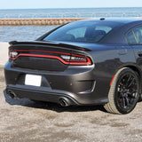 Coolstuffguru Hellcat Style Glossy Black Rear Trunk Wing Spoiler Compatible with Dodge Charger 2015-2021