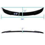 Coolstuffguru Hellcat Style Glossy Black Rear Trunk Wing Spoiler Compatible with Dodge Charger 2015-2021