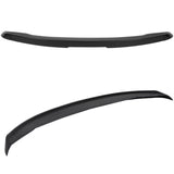 Coolstuffguru Compatible with Chevy Camaro Matte Black ABS 3 Piece Blade Rear Trunk Wing Spoiler