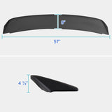 Coolstuffguru Matte Black Rear Trunk Ducktail Spoiler Body Kit Wing Compatible with Ford Mustang GT 2005-2009