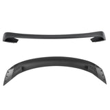 Coolstuffguru Compatible with Ford Mustang GT350R Style Matte Black ABS Rear Trunk Spoiler Wing 3PC