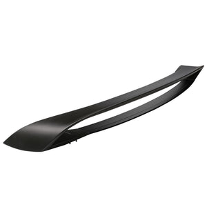 Coolstuffguru Compatible with Ford Mustang GT350R Style 4PC Matte Black ABS Trunk Wing Lower Spoiler