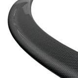 Coolstuffguru Compatible with Tesla Model S Black Carbon Fiber Factory Style Rear Trunk Spoiler Wing