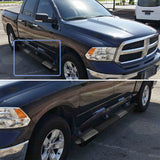 Coolstuffguru Compatible with Dodge Ram 1500 Crew Cab 5" Aluminum Side Step Nerf Bar Running Board