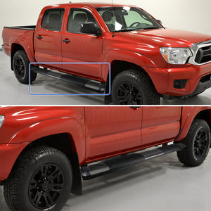 Coolstuffguru Compatible with Toyota Tacoma Double Cab Pickup 5" Side Step Nerf Bar Running Board