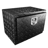 Coolstuffguru Heavy Duty Aluminum Utility Chest Tool Box Storage with Lock 24"x17"x18"