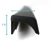 Coolstuffguru Compatible with Ford F150 Trunk Top Protector Cover Tailgate Moulding Cap Black